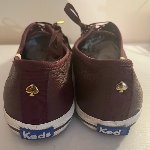 Kate Spade and Ked Collaboration. Burgundy. Size 8.5 in Women’s. - Picture 5 of 6